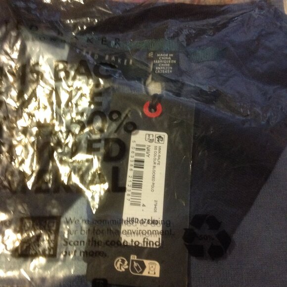 Ted Baker Ralfe Men's Short Sleeve Casual 2 Button shirt - Large (EU4) - NWT - Picture 4 of 5